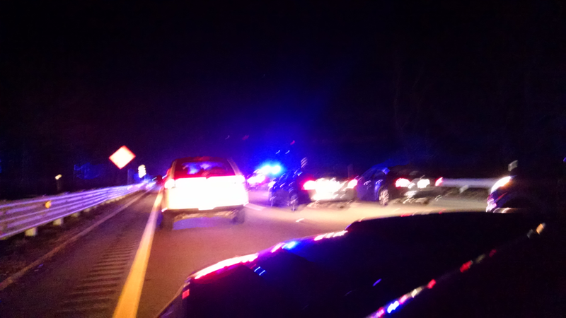 Illustration for article titled Rolling roadblock on 95N in MA north of Attleboro (update)